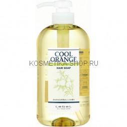 Шампунь для жирных волос Lebel Cool Orange Hair Soap Cool Shampoo 600 мл