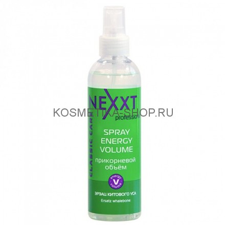 Спрей для прикорневого объема – эрзац китового уса Nexxt Energy Volume Spray 250 мл