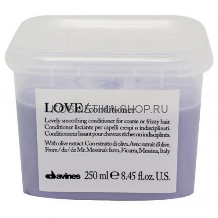 Davines Love Lovely curl smoothing conditioner Кондиционер для разглаживания завитка 250 мл