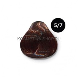 Перманентная крем-краска Ollin Color Cream 5/7 светлый шатен коричневый