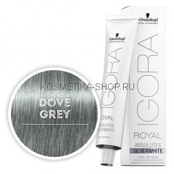 Тонирующая краска Igora Royal Absolutes Silverwhite Dove Grey сталь 60 мл