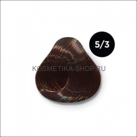 Перманентная крем-краска Ollin Color Cream 5/3 светлый шатен золотистый