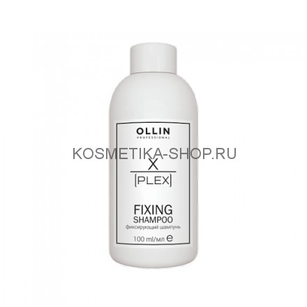 Фиксирующий шампунь Ollin X-Plex Fixing Shampoo 100 мл