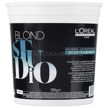 Осветляющая пудра для мульти-техник Loreal Blond Studio Multi Techniques 500 грамм