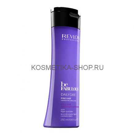 Очищающий шампунь для тонких волос Revlon Professional Be Fabulous C.R.E.A.M. Shampoo For Fine Hair 250 мл