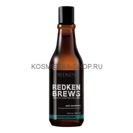 Мужской тонизирующий шампунь Redken Mint Clean Shampoo 300 мл