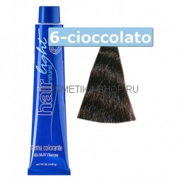 Краска Hair Company Natural Light 6 cioccolato шоколад 100 мл