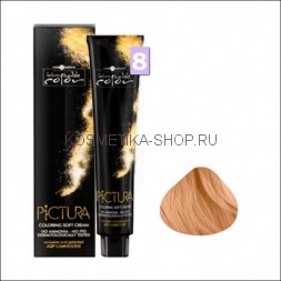 Краска без аммиака Hair Company Pictura 8 Светло-русый 100 мл