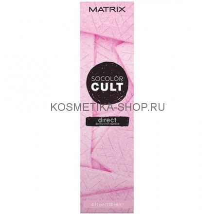 Matrix Socolor Cult Black Краситель прямого действия Бабл гам 118 мл