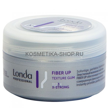 Гель эластичный, волокнистый, экстрасильной фиксации Londa Fiber Up Texture Gum 75 мл