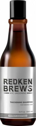 Мужской уплотняющий шампунь Redken Brews Thickening Shampoo   300 мл