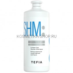 Безсульфатный, мицеллярный шампунь TEFIA Mytreat Sulfate-Free Micellar Shampoo 1000 мл