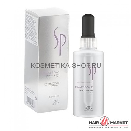 Энергетическая сыворотка против выпадения волос Wella SP Balance Scalp Serum