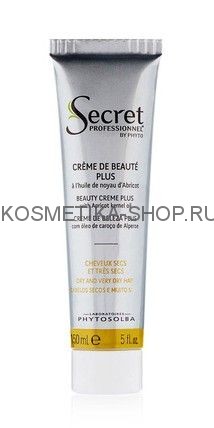 KYDRA Creme de Beaute Plus Маска красоты Плюс Несмываемый питательный крем с маслом абрикосовых косточек для очень сухих/поврежденных волос 3*150 мл