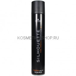 Лак для волос Силуэт ультрасильной фиксации Schwarzkopf Silhouette Pure Formula Hairspray Super Hold 500 мл