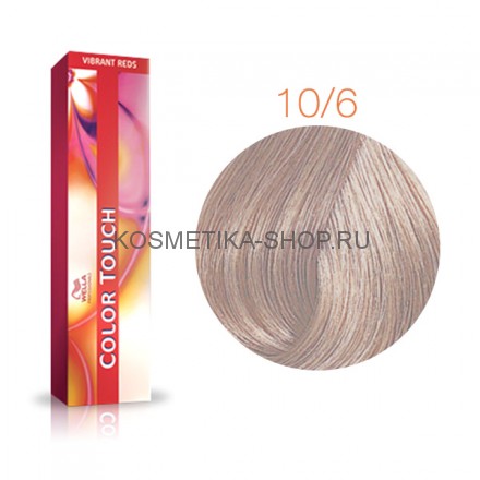 Краска Wella Color Touch 10/6 розовая карамель 60 мл