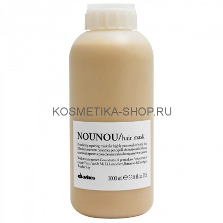 Davines NouNou Nourishing Repairing Mask Восстанавливающая маска для глубокого питания волос 1000 мл