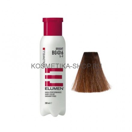 Goldwell Elumen BG@6 краска для волос Элюмен (коричнево-золотистый) 200 мл