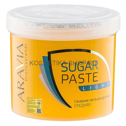Паста для шугаринга легкая ARAVIA Professional Light Sugar Paste 750 грамм