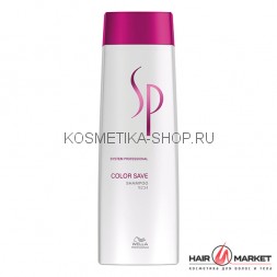 Шампунь для окрашенных волос с комплексом Microlight 3D Wella SP Color Save Shampoo