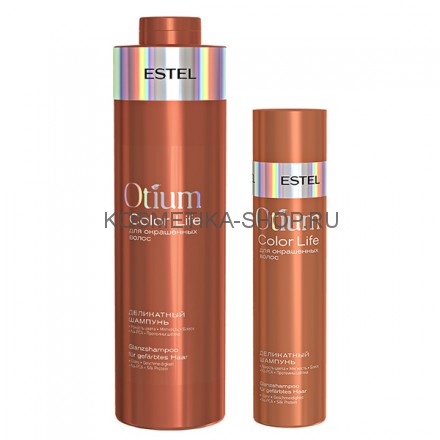 Деликатный шампунь для окрашенных волос Estel Otium Color Life Shampoo 250 мл