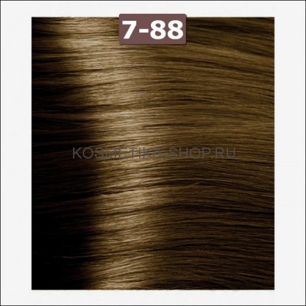 Крем-краска Kapous Magic Keratin NA 7.88 блондин индийский чай 100 мл