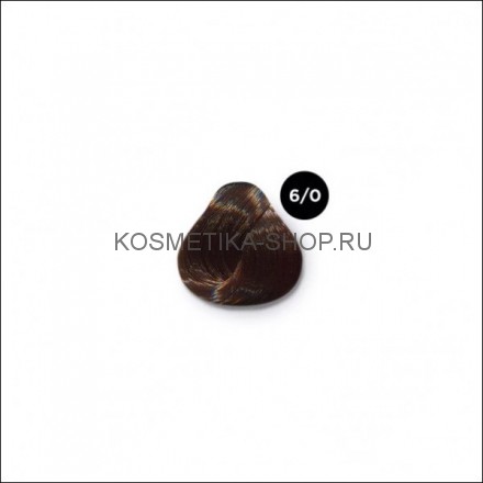 Перманентная крем-краска Ollin Color Cream 6/0 темно-русый