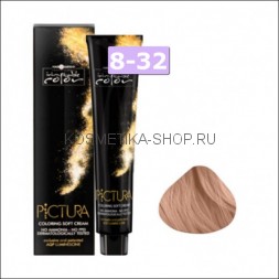 Краска без аммиака Hair Company Pictura 8.32 Светло-русый бежевый 100 мл