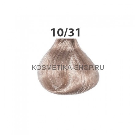 Безаммиачный краситель Ollin Silk Touch 10/31 светлый блондин золотисто-пепельный 60 мл