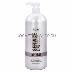 Шампунь pH 5.5 для ежедневного применения Ollin Service Line Daily Shampoo 1000 мл