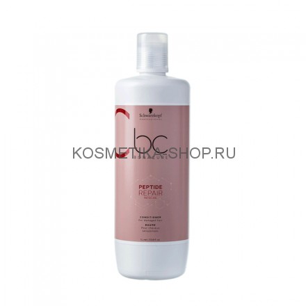 Кондиционер для восстановления поврежденных волос Schwarzkopf Bonacure Peptide Repair Rescue Conditioner 1000 мл