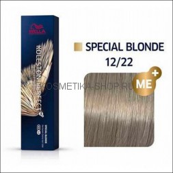 Краска для волос Wella Koleston Perfect ME+ блонд 12/22 речной жемчуг 60 мл