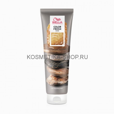 Оттеночная кремовая маска Wella Color Fresh Golden Gloss золотой блеск 150 мл