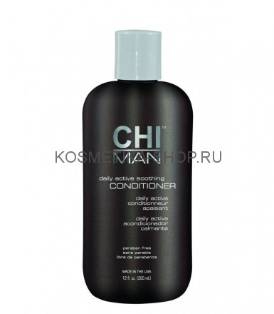 Chi Man Ежедневный Успокаивающий кондиционер для мужчин (CHI MAN Daily Active Soothing Conditioner) 350 мл