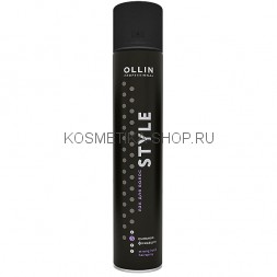 Лак для волос сильной фиксации Ollin Style Strong Hold Hairspray 500 мл