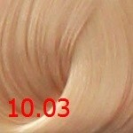 Перманентная крем-краска Ollin Color 10 03 Светлый блондин прозрачно-золотистый 60 мл