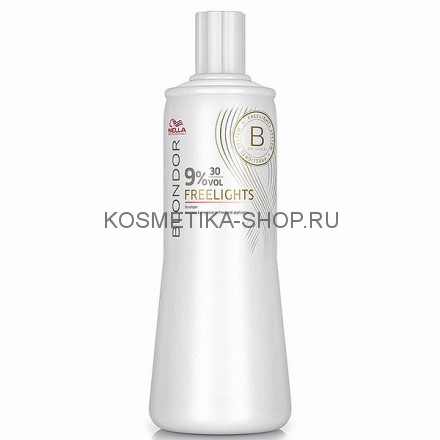 Окисляющая эмульсия Wella Blondor Freelights 9% 1000 мл