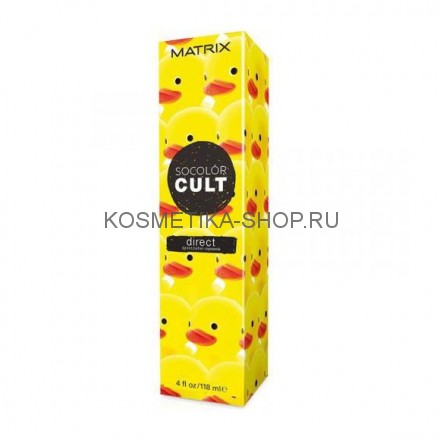 Matrix Socolor Cult Lucky Duck Yellow Краситель прямого действия Сочный желтый 118 мл