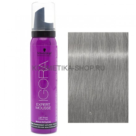 Оттеночный мусс Schwarzkopf Igora Expert Mousse 9.5-12 платиновый блондин серебристо-пепельный 100 мл