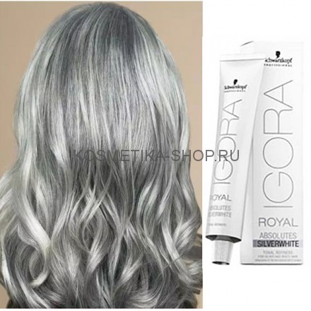 Тонирующая краска Schwarzkopf Igora Absolutes Royal Silver White 60 мл