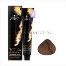 Краска без аммиака Hair Company Pictura 7 Русый 100 мл