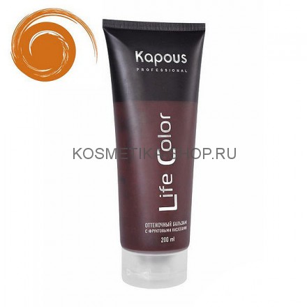 Оттеночный бальзам для волос Kapous Life Color Balm медный 200 мл