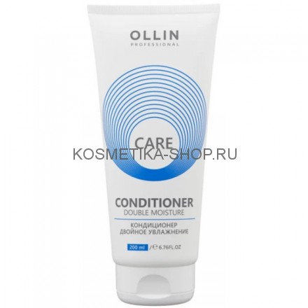 Кондиционер двойное увлажнение Ollin Care Double Moisture Conditioner 200 мл