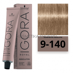 Краска Schwarzkopf Igora Royal Absolutes 9-140 блондин сандрэ-бежевый, натуральный 60 мл